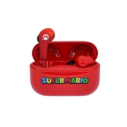Super Mario Hörlurar In-Ear TWS - Röd