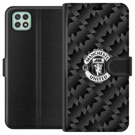 Samsung Galaxy A22 5g Plånboksfodral Manchester United Fc