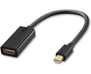 Andersson Mini DP-HDMI - Adapter 4K 0,25M Black - Mini DisplayPort til HDMI-adapter 4K
