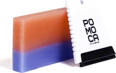 Pomoca Bicolor Wax ski accessories Blue OneSize