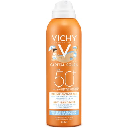 Vichy Capital Soleil Spray Anti-Sabbia Bambini SPF 50 200ml