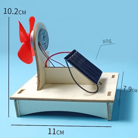 Solar Vindmølle Model Videnskabslegetøj VINDBMØLLE VINDBMØLLE