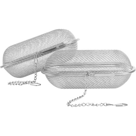 2 stk. Teisil, 304 Rustfritt Stål Urte Krydder Infusjon Te St