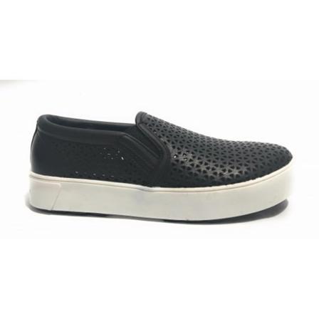 Apepazza, Sneakers Slipon MOD Drew Ds 17Ap 05 Zwart, Dames, Maat:38 EU