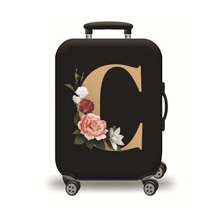 Beskyttende bagageovertræk Elastisk kuffertbetræk Støvtæt Vaskbart Egnet til 18-32 tommer kufferter Rejsetilbehør