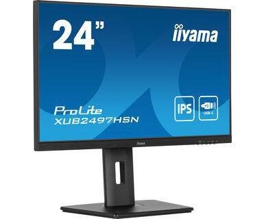iiyama 24" IPS-panel,1920x1080,USB-C