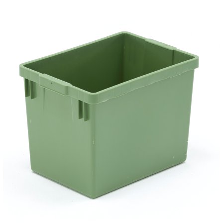 Recycling container, 275x375x265 mm, 21 L, green