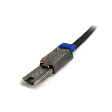 StarTech 1m External Mini SAS Cable - Serial Attached SCSI SFF-8088 to SFF-8088 - 2x SFF-8088 (M) - 1 meter, Black (ISAS88881) - SAS ekstern kabel -