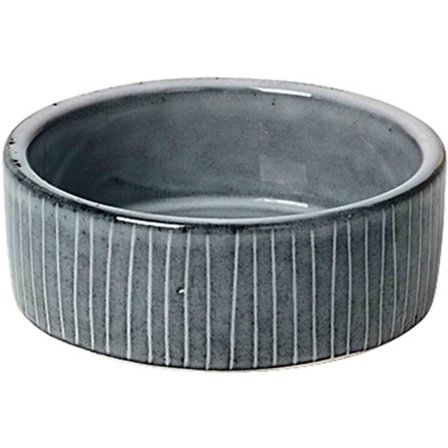 Broste Skål i steingods 'Nordic Sea', 8 X 3 cm' - 'Blågrå