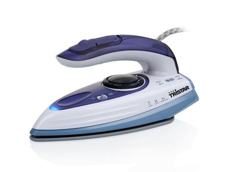 TRISTAR Resestrykjärn vikbart 1000W - Lyreco - Städ och hygien - Tvättmedel och klädvård - Klädvård