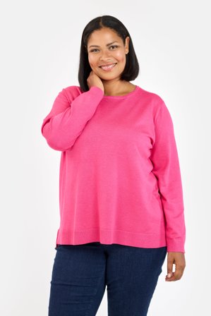 CISO - Langærmet Strik - Pink Melange