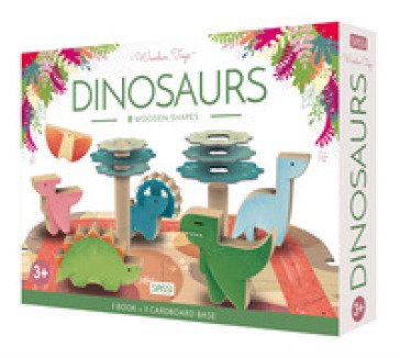 Dinosaurs. Wooden toys. Ediz. a colori. Con Giocattolo Ester Tomè