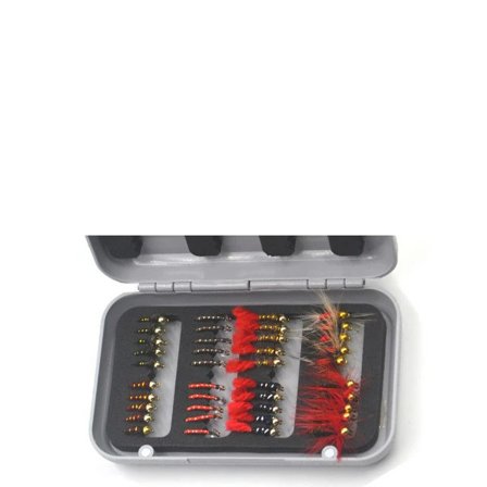 40 stykker Ørred Nymph Fly Fishing Lure Fluer Nymfer Is Fishing Lok