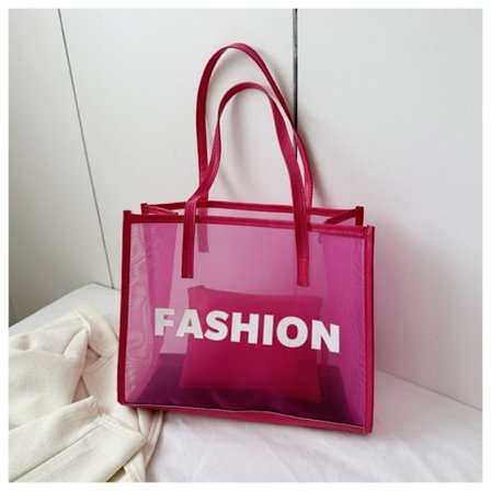 Tote Bag Shopping Bags ROSE RED