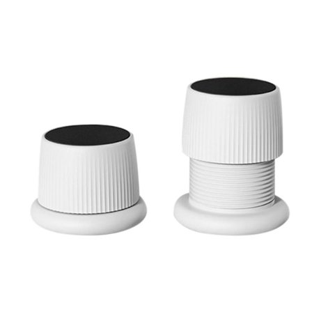 2 STK Sengeramme Fast sengestøtte HVIT