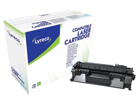Lyreco Toner HP CE505A/3479B002 2,3K sva - Lyreco - Toner och bläck - Tonerkassetter - Toner Lyreco