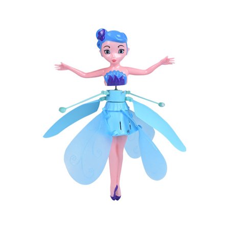 liten älva gest induktion leviterande flygande leksak lila