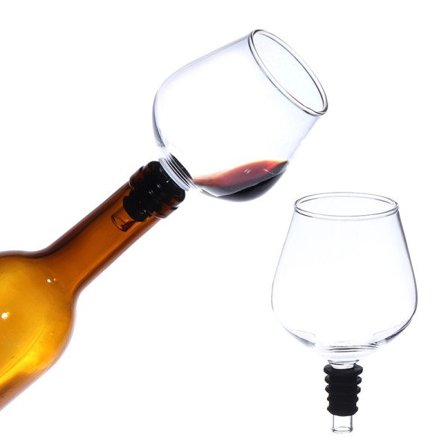 Rød Vin Glass Til Vin Glass Topper Glass Det Innlegg Rød Vin Champagne Glass Kopp med Silicon Seal