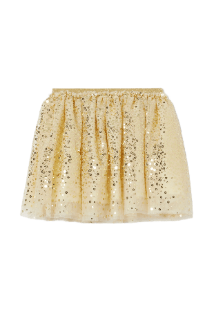 RIKIKI Kjol med paljetter JANA Kjolar Guld 110/116