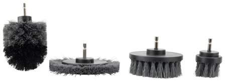 PELA 544421 Børste sæt 4 dele, Maskintilbehør & forbrugsvarer
