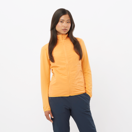 Salomon - Strati intermedi Sntial Lightwarm Hybrid W - Warm Apricot