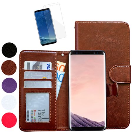 Suojaa S8+:llasi nahalla - Samsung Galaxy S8 Plus! Svart