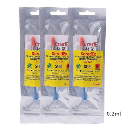 Sølvledende ledningslim pasta lim maling PCB reparasjonsapplikasjon holdbar