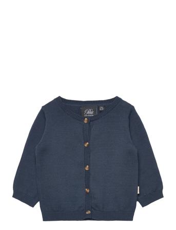 Cardigan Strikkegenser Cardigan Blå Petit By Sofie Schnoor