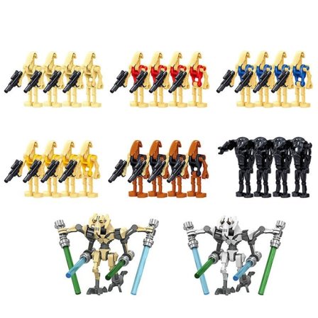 Star Wars Droider Minifigurer Actionfigurer Byggeklodser 26 stk./sæt Børnelegetøj sm530