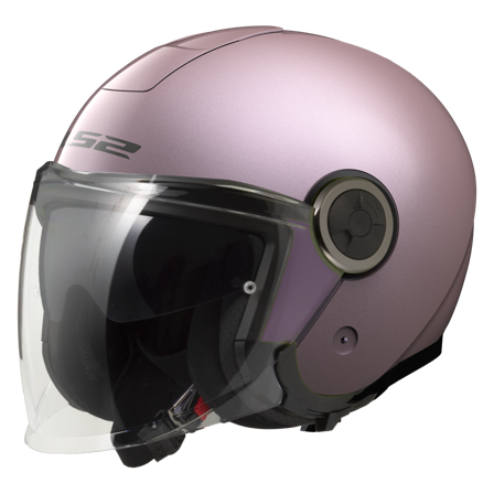 LS2 OF620 Classy Öppen Hjälm Matt Guld/Rosa S