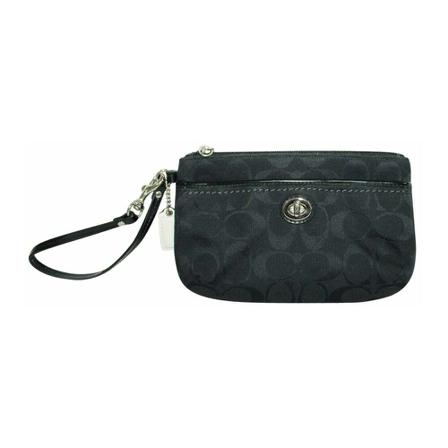 Coach Pre-owned Pre-owned Clutches , Zwart , Dames , Maat: ONE Size Vintage Tassen