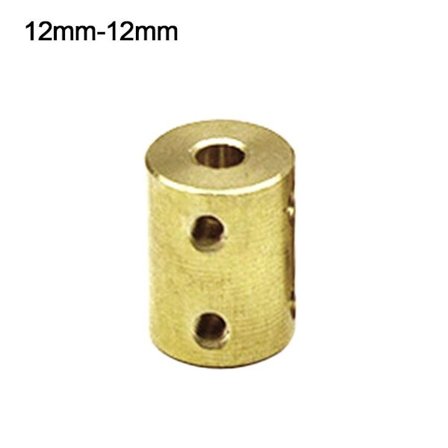 Mässing stel koppling Motoraxeldelar 12MM-12MM