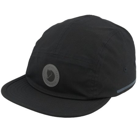 Fjällräven - Svart 5panel Keps - Hoja Cap Black 5-Panel @ Hatstore