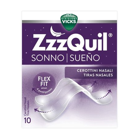 Zzzquil Cerotto Nasale 10 Pezzi