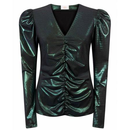Aaiko Top , Groen , Dames , Maat: XS