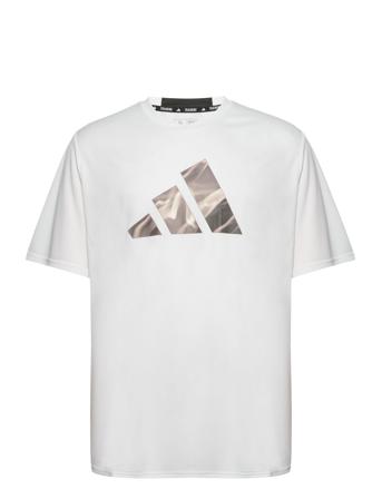 D4M Hiit Gf Tee T-shirt Hvid Adidas Performance