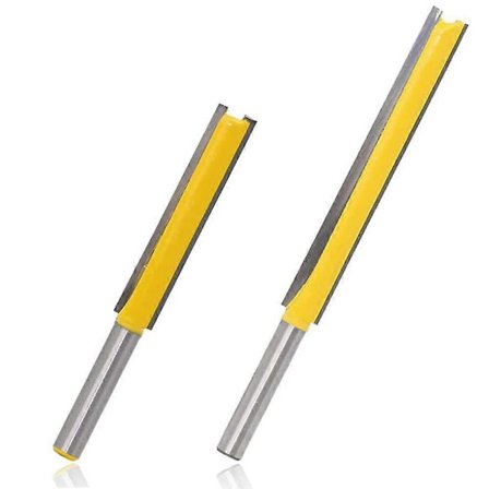 2 kpl 8 mm suoria urajyrsimiä kovametallisia suoria jyrsinteriä erikoispitkällä varrella suoria leikkureita upotusjyrsinteriä 50 mm 76 mm