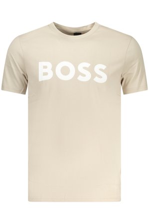 Boss T-shirt Maniche Corte Uomo Beige