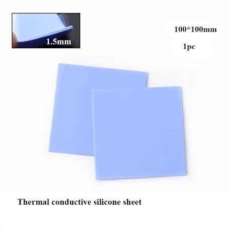 Silikone Thermal Pad Thermal Pad Sheet 100X100MM 1,5MM