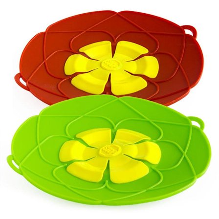 2-pakning Overkokingsvern / multilås i silikon - Flere farger-FA-