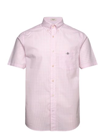 GANT | Reg Poplin Gingham Ss Shirt | L