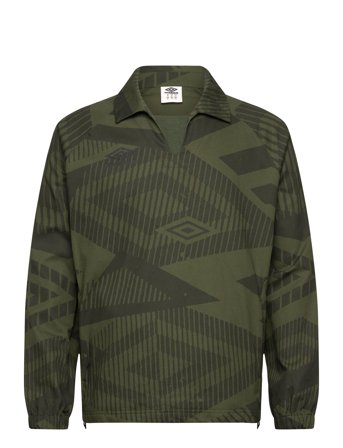 Umbro Printed Drill Top - Khaki green - S