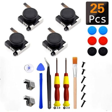 25-i-1 Switch3D Joystick JOY-CON Handtag Reparationsverktyg