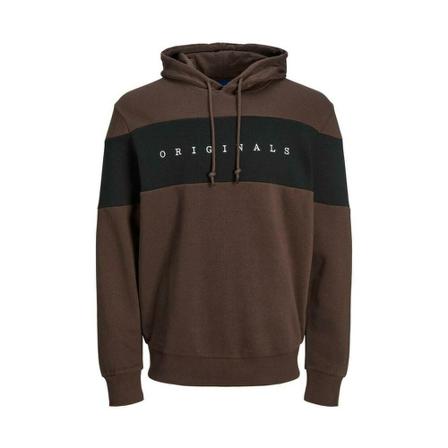 Jack & Jones Hoodies , Bruin , Heren , Maat: 2XL