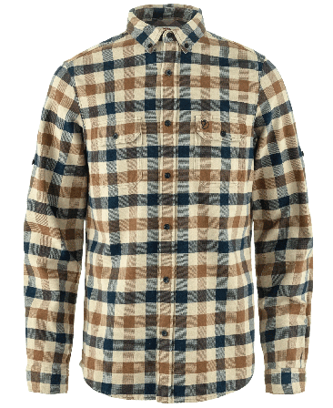 Fjällräven Skog Shirt M Fossil-Dark Navy