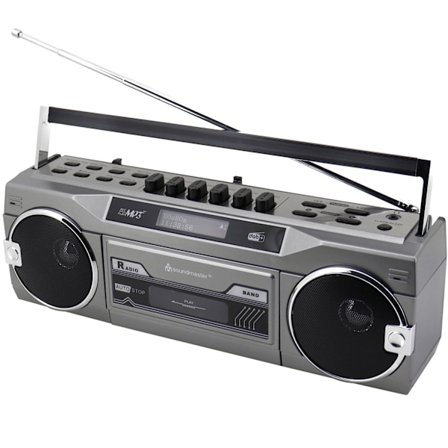 Kasettiradio Stereo Bluetooth SRR80TI Hopea