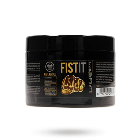 FistIt Waterbased Lubricant 500 ml - Vuxen.se - Vattenbaserat glidmedel