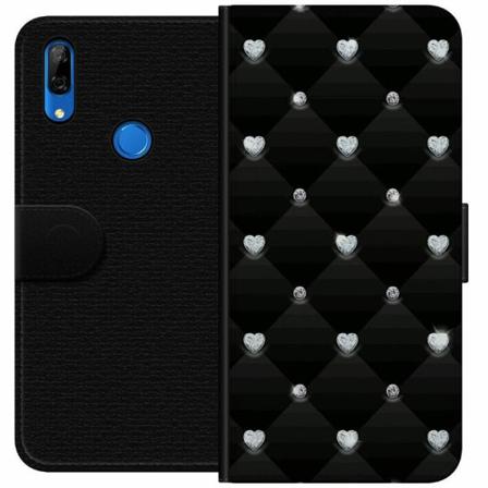 Huawei P Smart Z Plånboksfodral Bling Heart