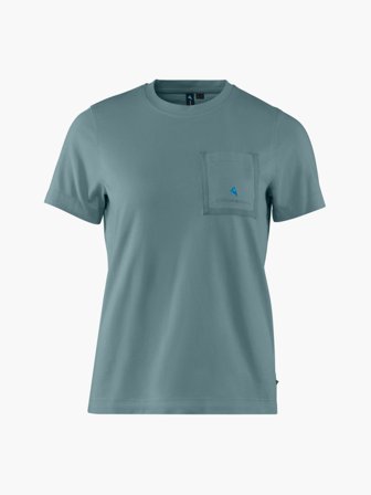 Klättermusen Root Pocket SS T-Shirt Damen - Frost Green - M
