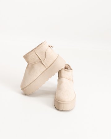 RYVLS Low Chunky Winter Boots Beige Schoenen Meisjes - Kids Brand Store